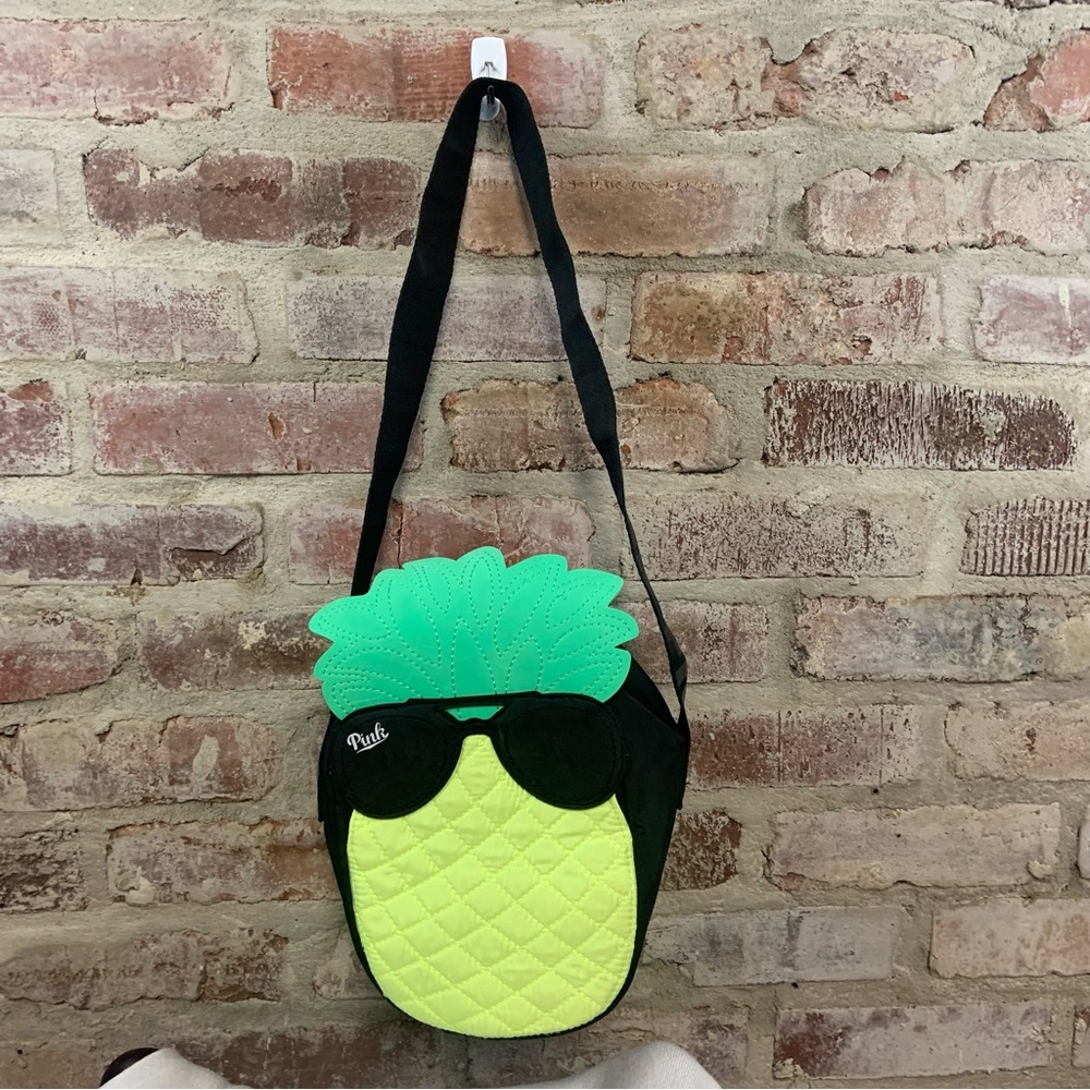 PINK pineapple bag lunch box